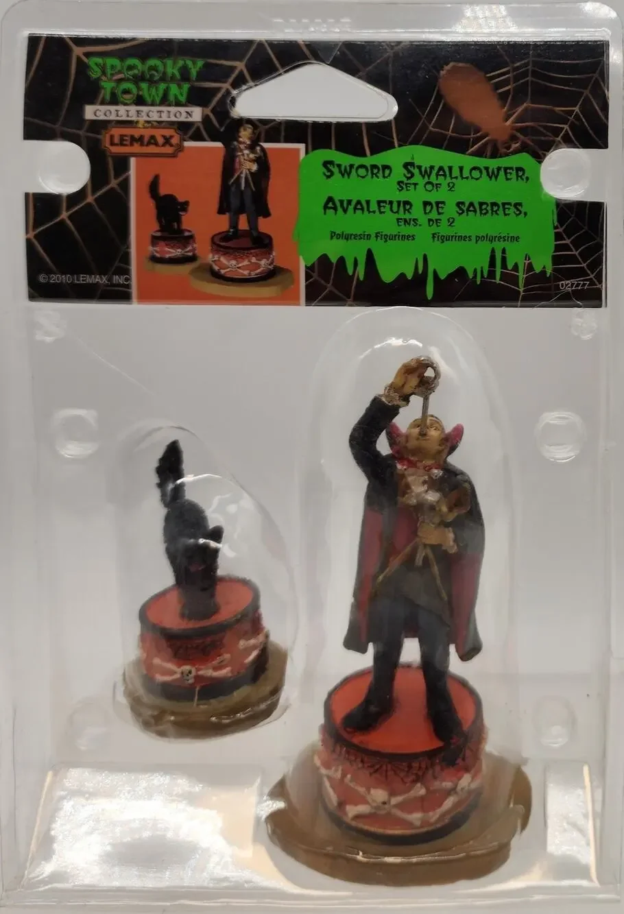 Lemax Spooky Town 2010 Sword Swallower - #02777 - Figurine - Brand New - Retired